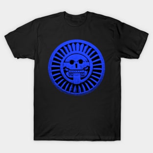 Aztec Skull Blue T-Shirt